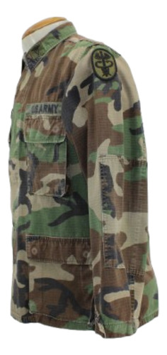 Gandola Camuflada Da U.s. Army C/ Patch Bandeira Americana (Usado)