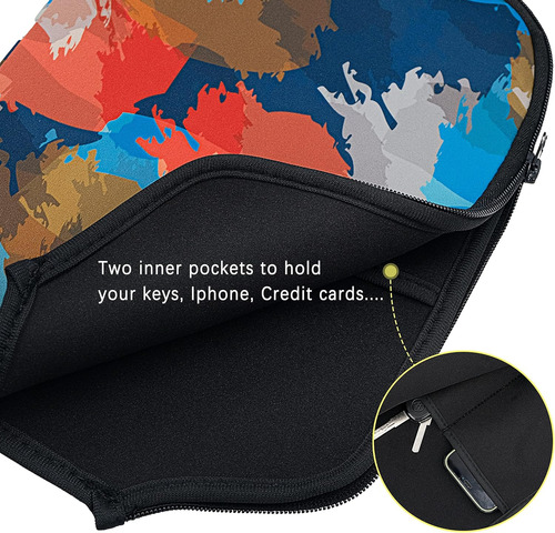 Funda Para Raqueta De Pickleball Con Correa De Asa Y Bolsill