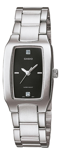 Reloj Casio Ltp-1165a-1c2 Acero Mujer Plateado