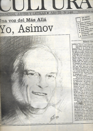 Yo, Asimov - Una Voz Del Mas Alla - Edison Carter - Cultural
