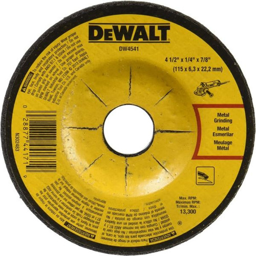 Disco Abrasivo Dewalt Dw4541