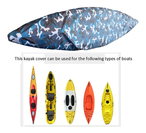 Cubierta De Almacenamiento De Kayak 4.6-5m 