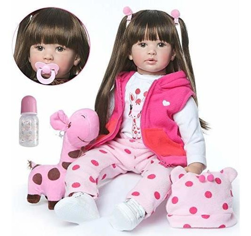 Muñeca - Pinky Reborn Toys (giraffe Set) Reborn Baby Dolls T