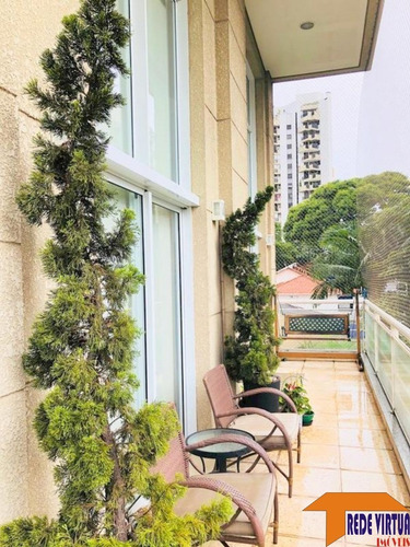Imagem 2 de 17 de Vende - Alto Padrão - Moema Apto 301.00m2 - 4 Dorm. 3 Suites - 5 Vagas Com Depósito Belíismimo Apto 1 Por Andar - 1557ap - 70590840