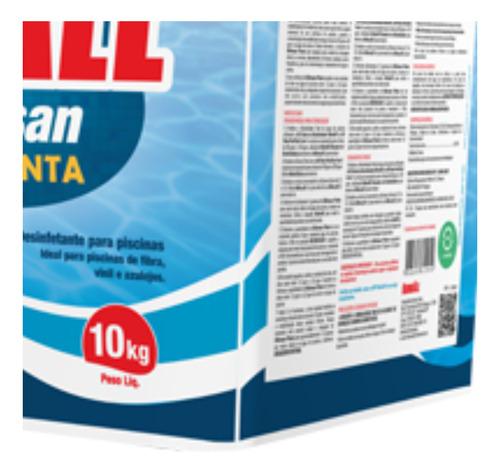 Cloro Granulado Multiação 5em1 Hidrosan Penta 10 Kg Hidroall