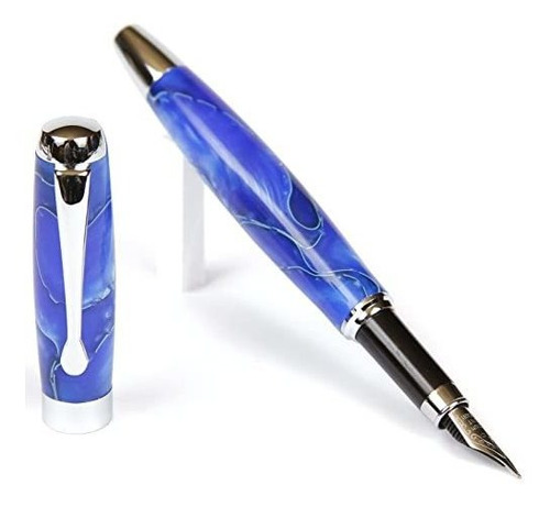 Bolígrafo De Tinta Líquid Pluma Estilográfica Tuscany Blue &