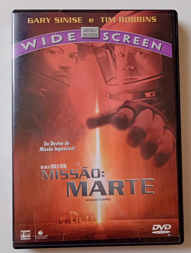 Dvd Filme Missão Marte (Usado)