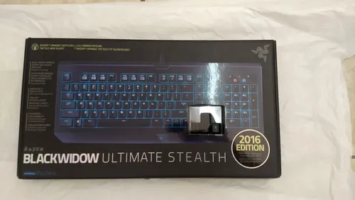 Teclado Razer Blackwidow Ultimate Stealth 2016 Novo Na Caixa