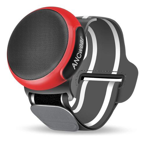 Ancwear Altavoz Bluetooth Portátil, Tws Dual Pairing Wearabl Color Negro - Tws-rojo 110v