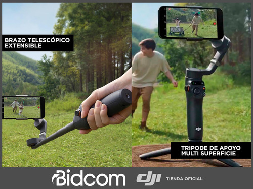 Imagen 5 de 10 de Estabilizador De Cámaras Y Celular Dji Osmo Mobile 6 Trípode
