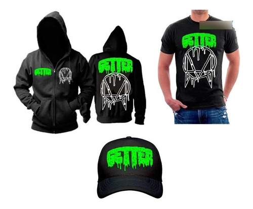 Combo Getter Owsla Campera + Remera + Gorra 