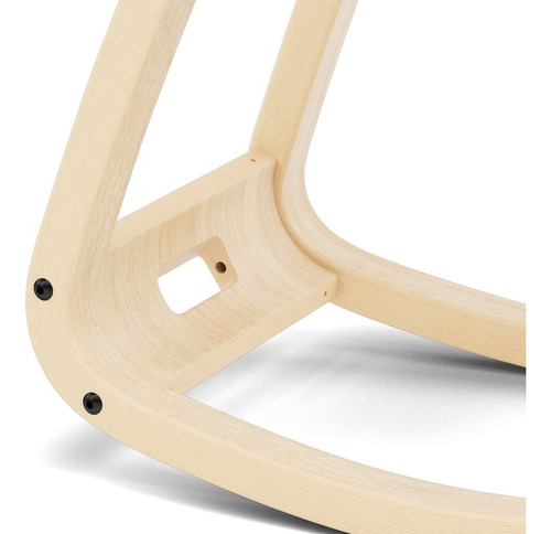 Silla De Escritorio Varier Variable-1000rev194nat Ergonómica Negra Y Natural
