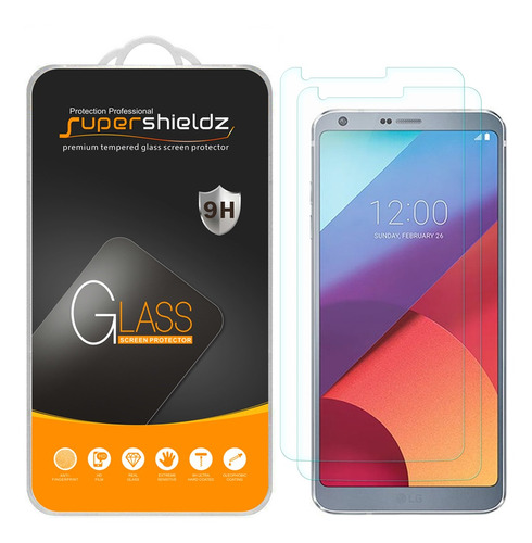 Set De 2 Protectores De Pantalla Para LG G6, G6 Dúo,