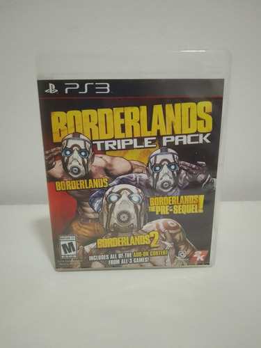 Borderlands Triple Pack Ps3 2k Games Maxgamessm 