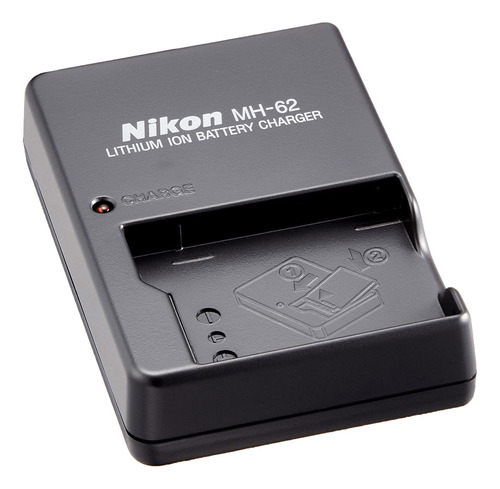Carregador Nikon Mh-62 Para Bateria En-el8 Cor Preto