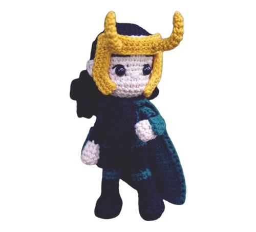 Patrón Loki Crochet Marvel