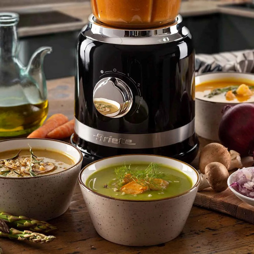 Liquidificador Ariete Moderna Copo De Vidro 1,5l Preto 127v