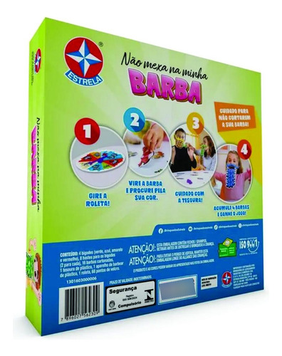 Jogo Não Mexa Na Minha Barba - Estrela