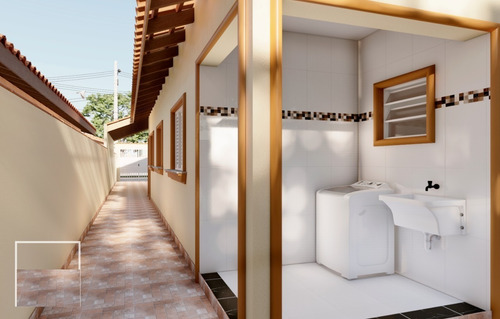 Imagem 3 de 6 de Casa Com Piscina Litoral Mongaguá .