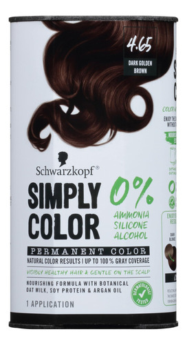 Schwarzkopf Simply Color - Tinte Permanente Para El Cabello.