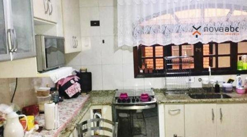 Sobrado Com 3 Dormitórios À Venda, 220 M² Por R$ 590.000 - Parque Marajoara - Santo André/sp - So0332