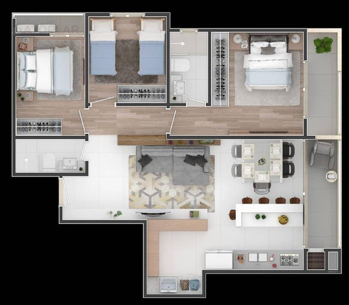 Imagem 14 de 14 de Cobertura Com 3 Dormitórios À Venda, 342 M² Por R$ 3.786.930,47 - Fazenda - Itajaí/sc - Co0210