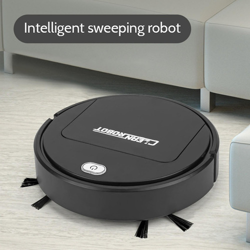 New Aspirador Robótico 3 En 1 - Negro