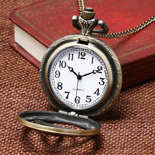 Imagen 2 de 3 de Reloj Collar Análogo Reliquia Muerte - Harry Potter
