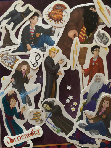 Stickers De Colección Harry Potter Grijalbo 2001 (Usado)