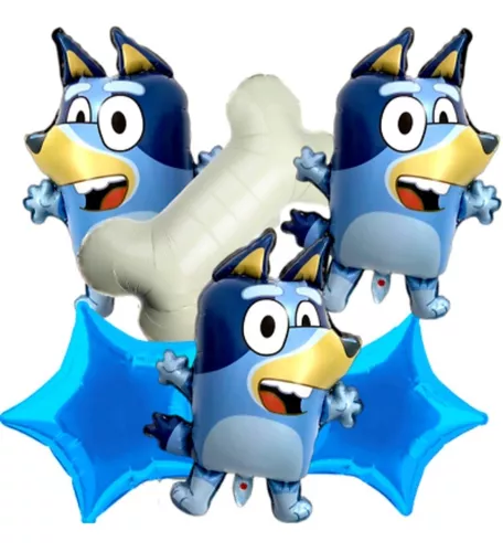 Globo Bluey Y Bingo Cumpleaños - $ 3.000