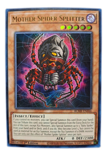 Yugi-oh! Mother Spider Splitter Blmr-en044 Ultra