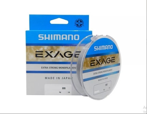 Tanza Nylon Shimano Exage 0.305mm X 150mts  16,50lbs Japones