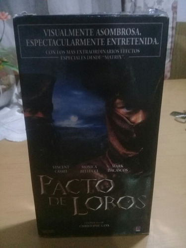 Pelicula En Vhs - Pacto De Lobos (Usado)