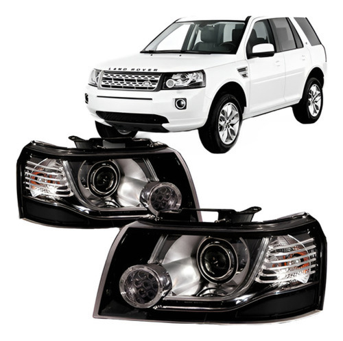 Par Farol Freelander 2 2006 A 2013 D3s C/ Led 12 Pinos