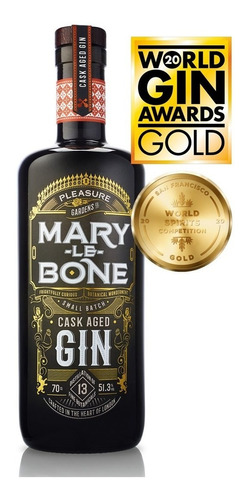 Ginebra Mary Le Bone Cask Aged Gin Premiado Super Premium