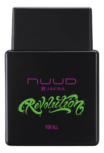 Jafra Nuud Revolution Fragancia Unisex Notas Skate 75ml