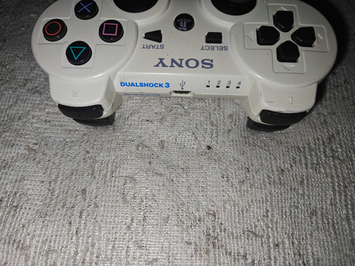 Control Ps3 Blanco Original Blanco (Usado)