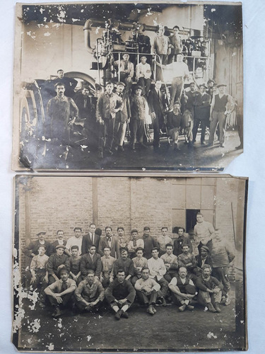 Antiguas Fotos Ferrocarril Del Sud Obreros Originales Ro 445