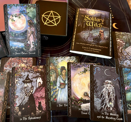 Solitary Witch Oracle - Oráculo Y Libro Original, En Stock