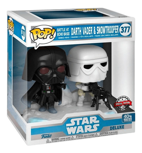 Funko Pop Star Wars Darth Vader & Snowtrooper