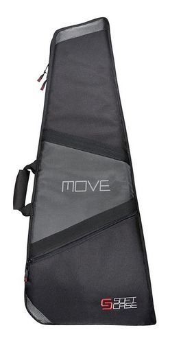 Capa Bag Guitarra Semi Acústica Soft Case Super Luxo Move