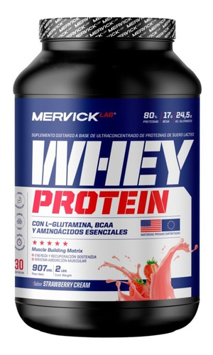Whey Protein 2lbs Mervick Proteina De Suero