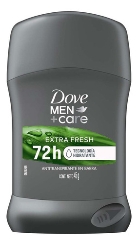 Antitranspirante en Barra Dove Men+Care Extra Fresh 45 g