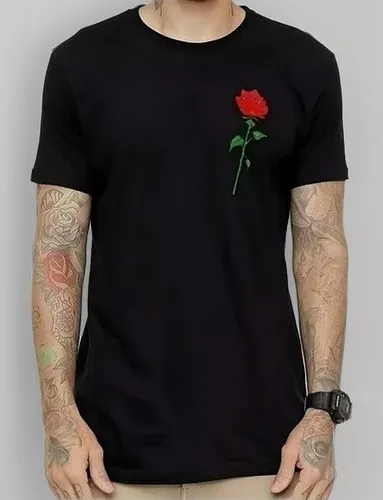 Remera Flor Rosa Tumblr