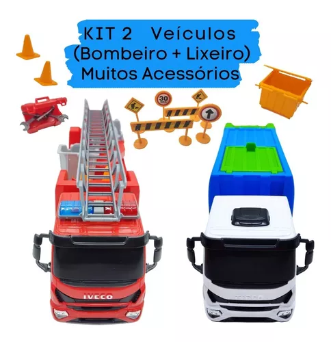 Caminhão De Bombeiro Iveco Tector Usual Plastic - 583