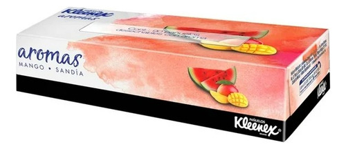 8 Pzas Pañuelos Desechables Kleenex Aromas Mango Sandía