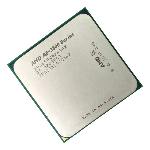 Procesador gamer AMD A8-3850 AD3850WNZ43GX de 4 núcleos y 2.9GHz de frecuencia con gráfica integrada