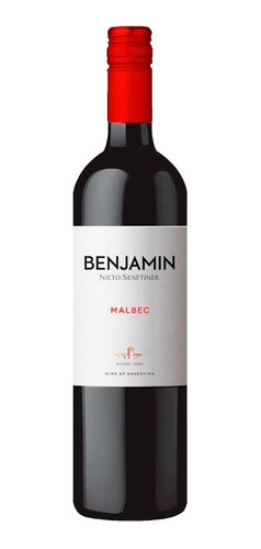 Vinho Argentino Malbec Benjamin Nieto 750ml