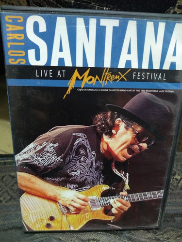 Dvd Santana Live At Montreux