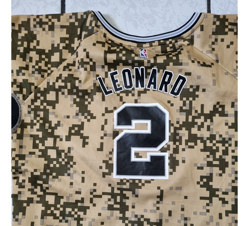 Jersey Dama Spurs San Antonio Nba Adidas Kawhi Leonard 2xl (Usado)